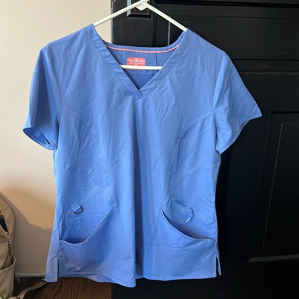 Ceil Blue Scrub Set